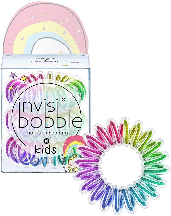 фото Invisibobble Резинка для волос Kids Magic Rainbow, 3 шт