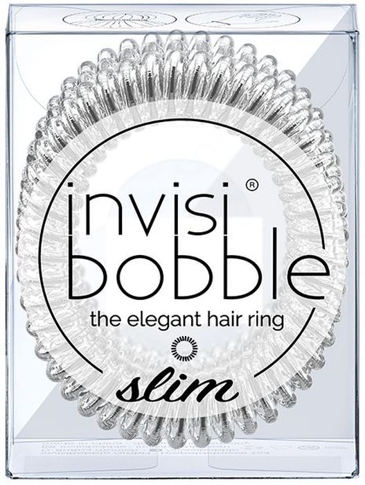 фото Invisibobble Резинка-браслет для волос Slim Chrome Sweet Chrome, 3 шт
