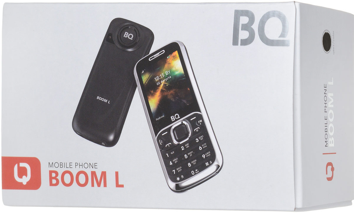 фото Мобильный телефон BQ 2427 Boom L, черный Bq mobile