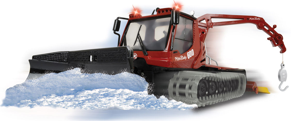 фото Dickie Toys Снегоуборочная машина на радиоупралвении Pistenbully 600