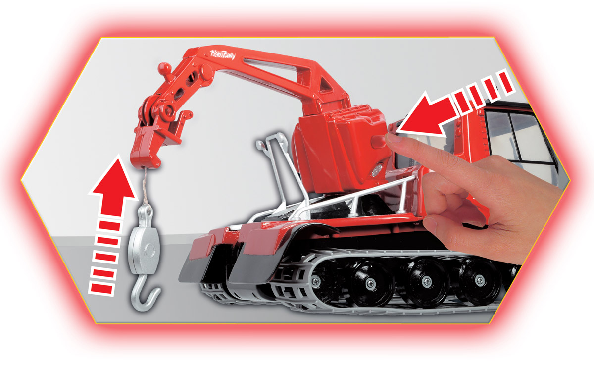 фото Dickie Toys Снегоуборочная машина на радиоупралвении Pistenbully 600