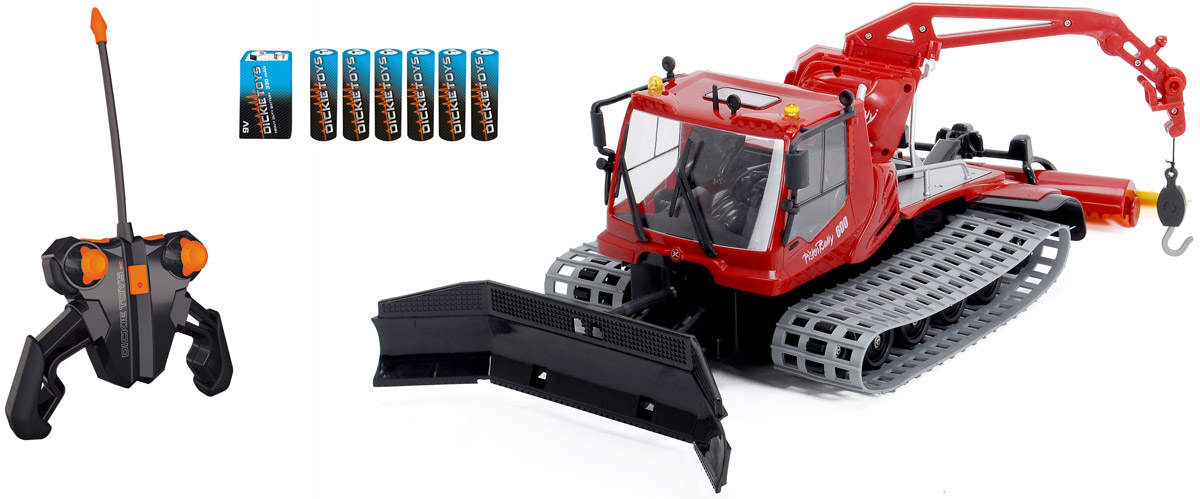 фото Dickie Toys Снегоуборочная машина на радиоупралвении Pistenbully 600