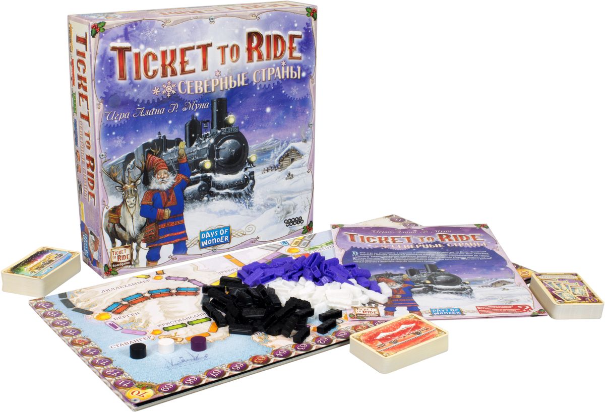 фото Hobby World Настольная игра Ticket to Ride Северные страны