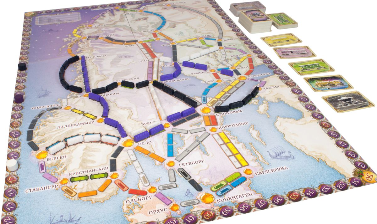 фото Hobby World Настольная игра Ticket to Ride Северные страны