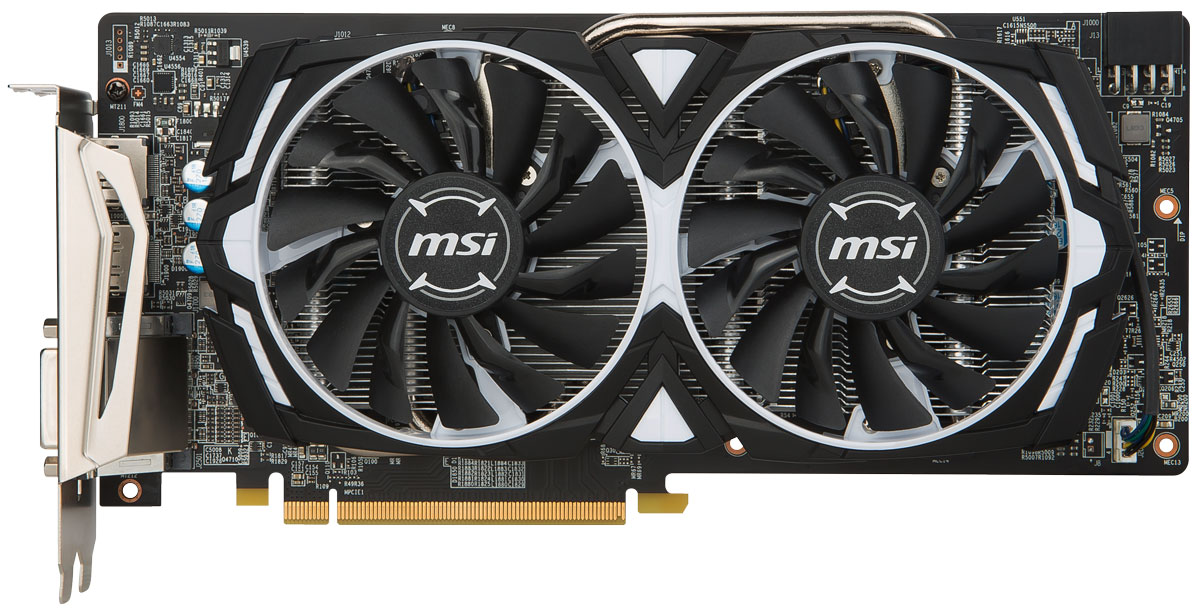 фото Видеокарта MSI Radeon RX 580 Armor OC 8GB