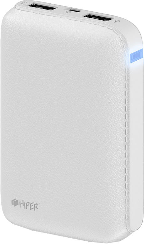 Внешний <b>аккумулятор HIPER Power Bank</b> SP7500, White (7500 мАч)