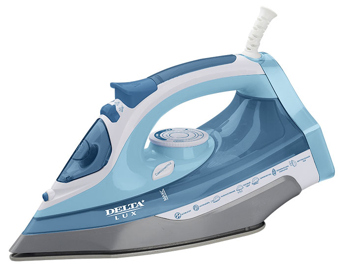 Delta LUX DL-712, White Gray Blue утюг Delta LUX DL-712, White Gray Blue утюг