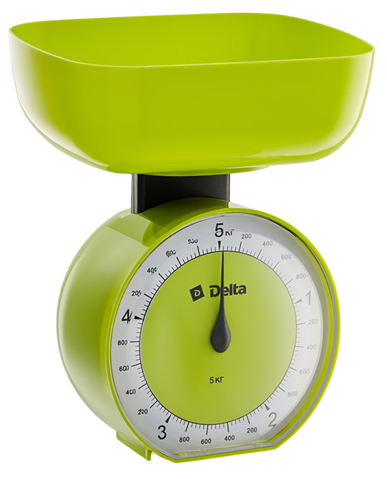 Кухонные весы Delta КСА-104, Green