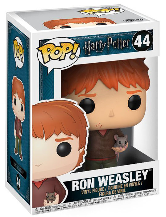 фото Funko POP! Vinyl Фигурка Harry Potter: Ron Weasley with Scabbers