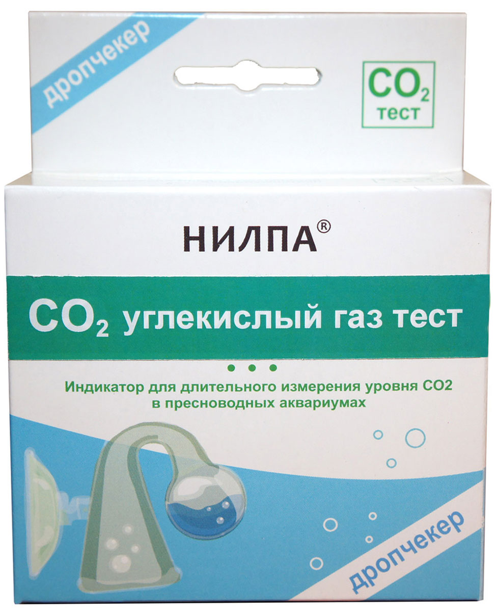 фото Тест Нилпа "CO2", для длительного измерения уровня CO2 в пресноводных аквариумах