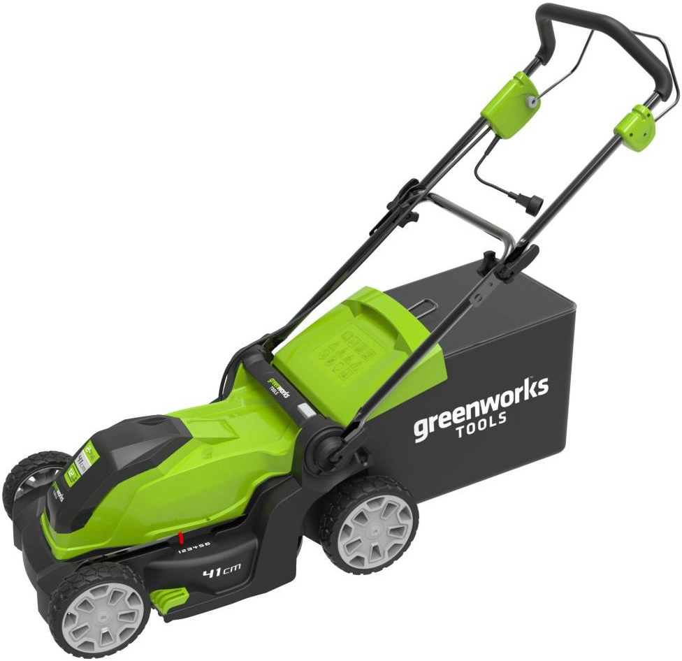 фото Газонокосилка электрическая Greenworks 1200W, 40 см 2505207