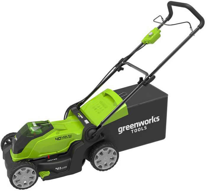 фото Газонокосилка аккумуляторная Greenworks 40V, 40 см