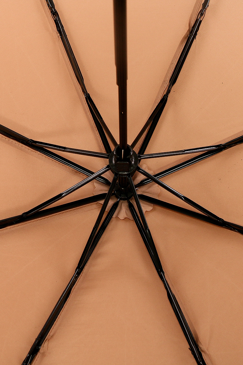 фото Зонт женский ArtRain, механический, 3 сложения, цвет: коричневый. 3512-1718