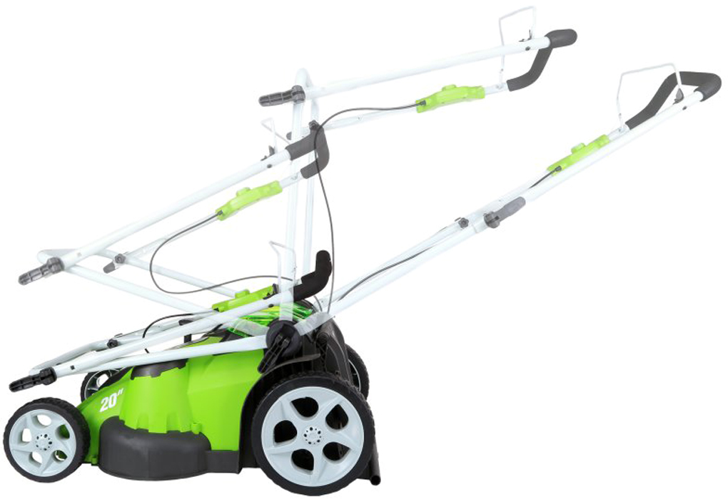 фото Газонокосилка GreenWorks G40LM49DB, 40В, 49 см. 2500207 + в комплекте аккумулятор 4 Ач + 3У