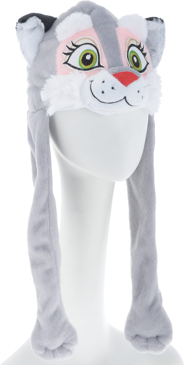 фото Карнавалия Карнавальный аксессуар для девочки Кошечка цвет серый размер 54