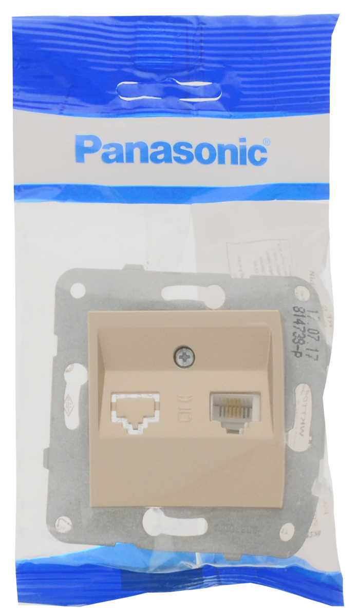 Розетка-модуль телефонная Panasonic 