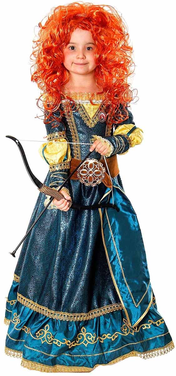 Батик Карнавальный костюм для девочки Принцесса Мерида размер 34
