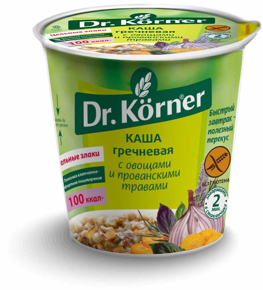 фото Dr. Korner Каша гречневая с овощами и прованскими травами, 40 г