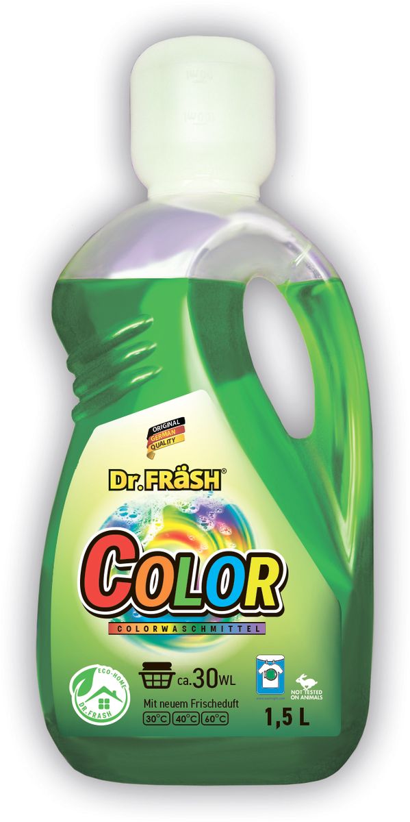 фото Гель для стирки Dr.Frash "Color", цветного белья , 1,5 л