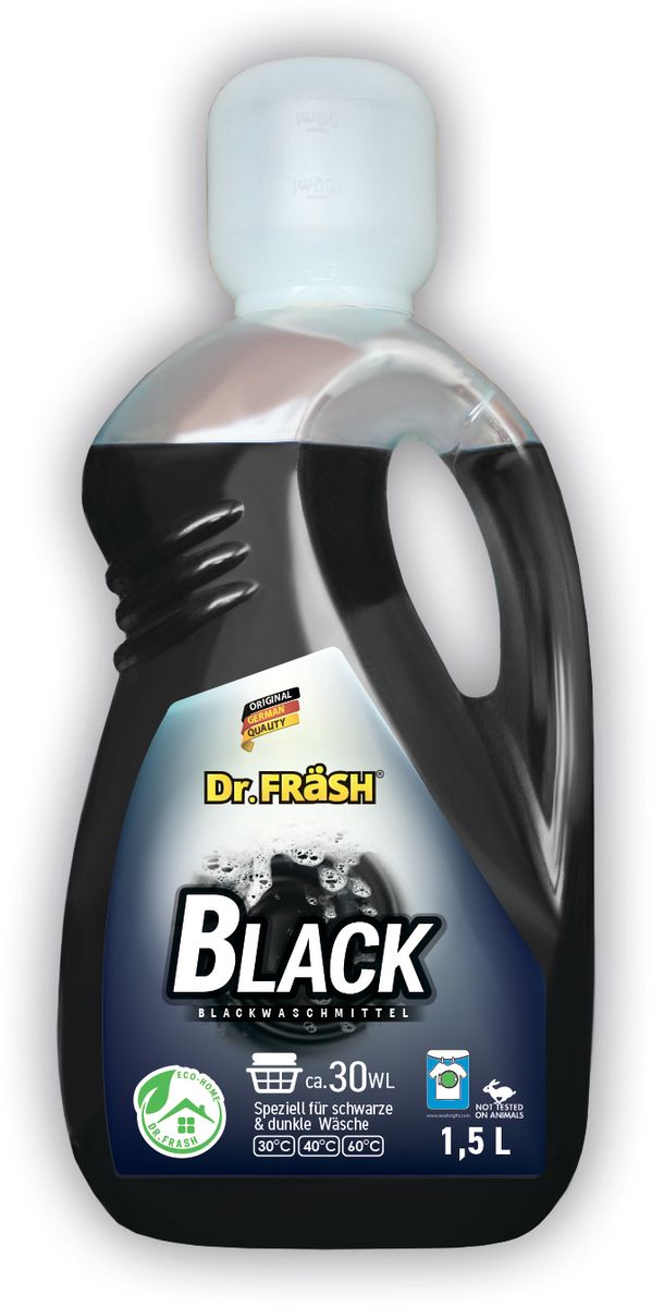 фото Гель для стирки Dr.Frash "Black", темного и черного белья , 1,5 л