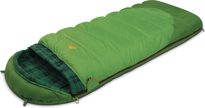 фото Спальный мешок-одеяло Alexika "Siberia Plus", цвет: зеленый, правосторонняя молния. 9252.01011
