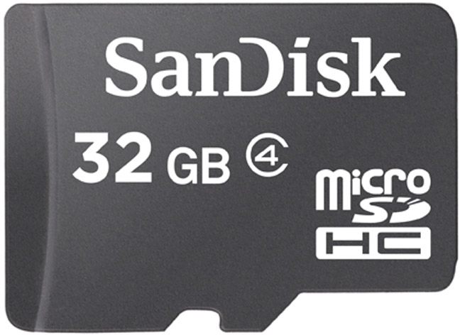 фото Sandisk microSDHC 32GB (SDSDQM-032G-B35) карта памяти