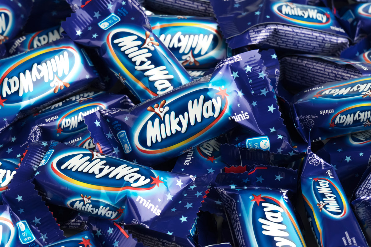 фото Milky Way minis шоколадный батончик, 1 кг