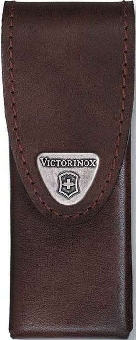 фото Чехол на ремень "Victorinox" для мультитулов SwissTool Spirit, кожаный, коричневый