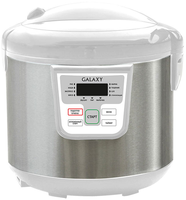 Мультиварка Galaxy GL 2641, White Мультиварка Galaxy GL 2641, White