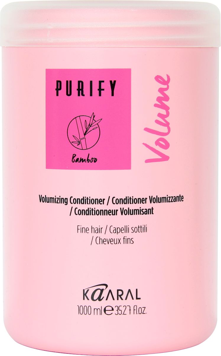 фото Kaaral Кондиционер-объем для тонких волос Purify Volume Conditioner, 1000 мл