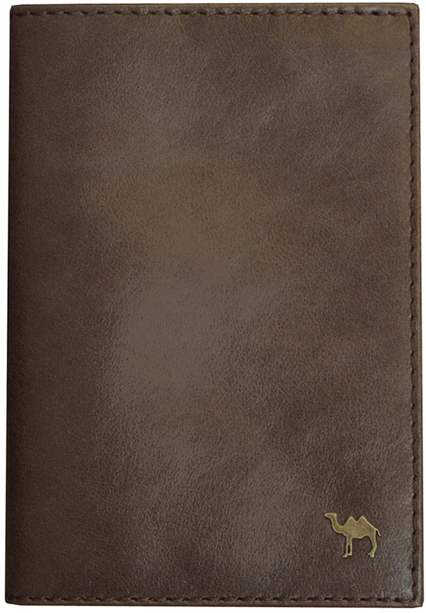 фото Набор кожгалантереи мужской Dimanche "Camel премиум": обложка для паспорта, ключница, цвет: коричневый. 389/910/918
