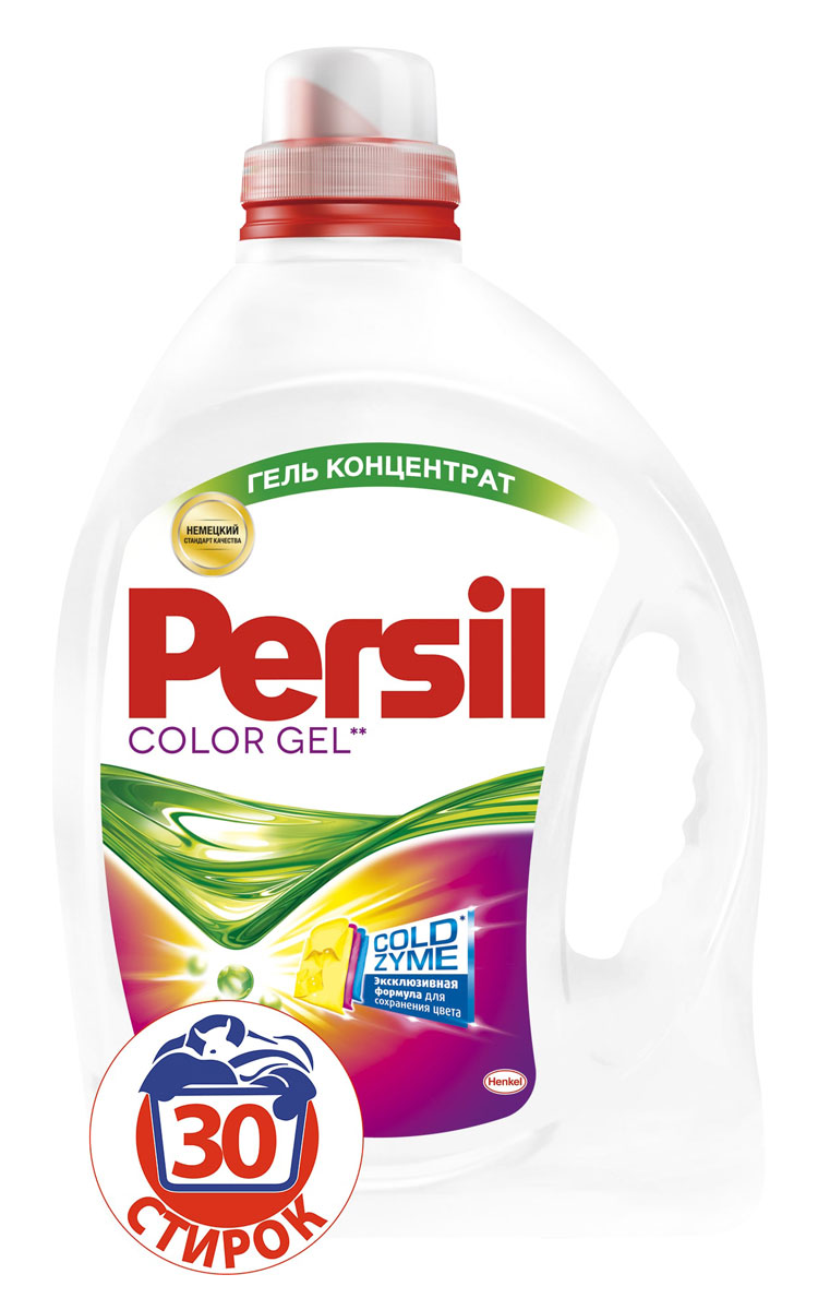 фото Средство для стирки цветного белья Persil "Color Gel", концентрат, 2,19 л