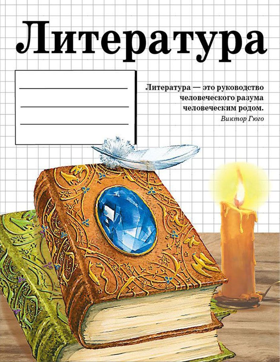 Рисунки для тетради по литературе