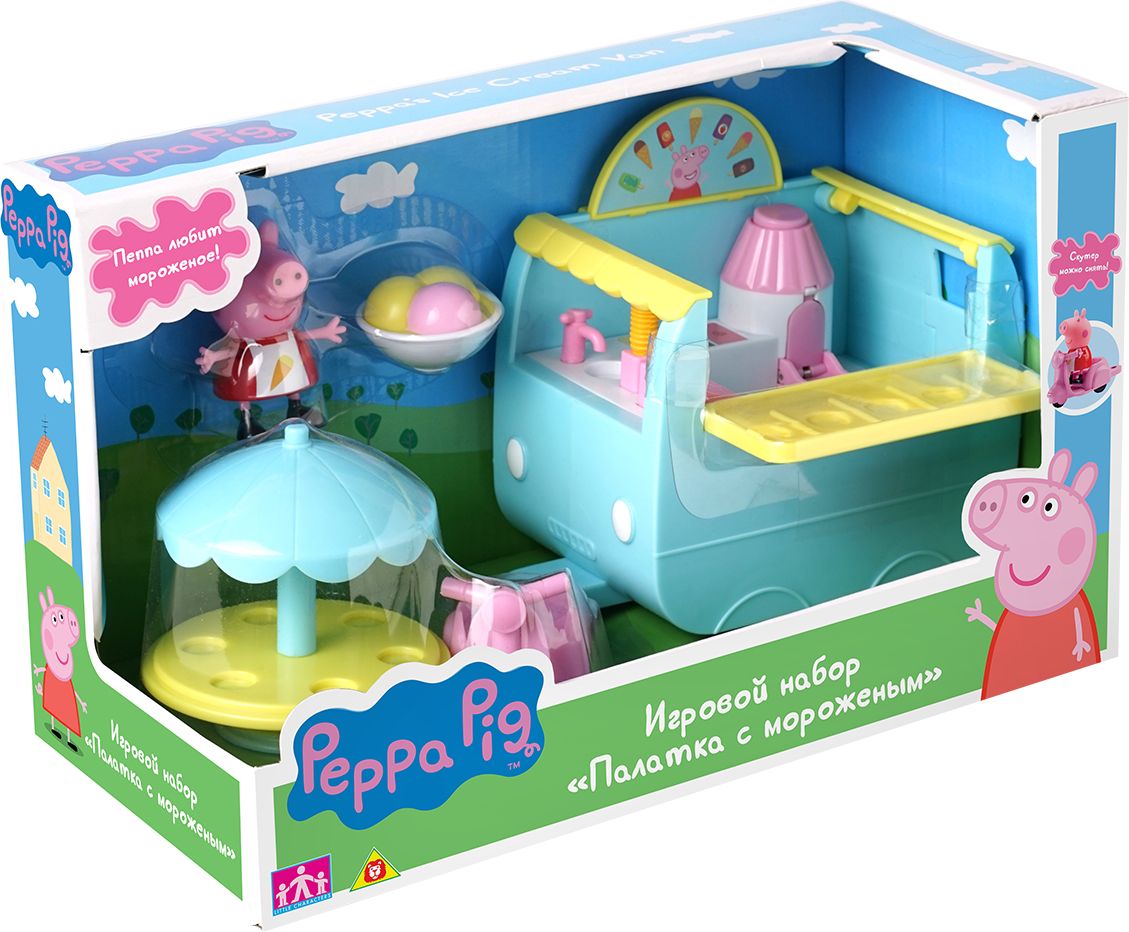 фото Игровой набор Свинка Пеппа "Палатка с мороженым" Peppa pig (свинка пеппа)