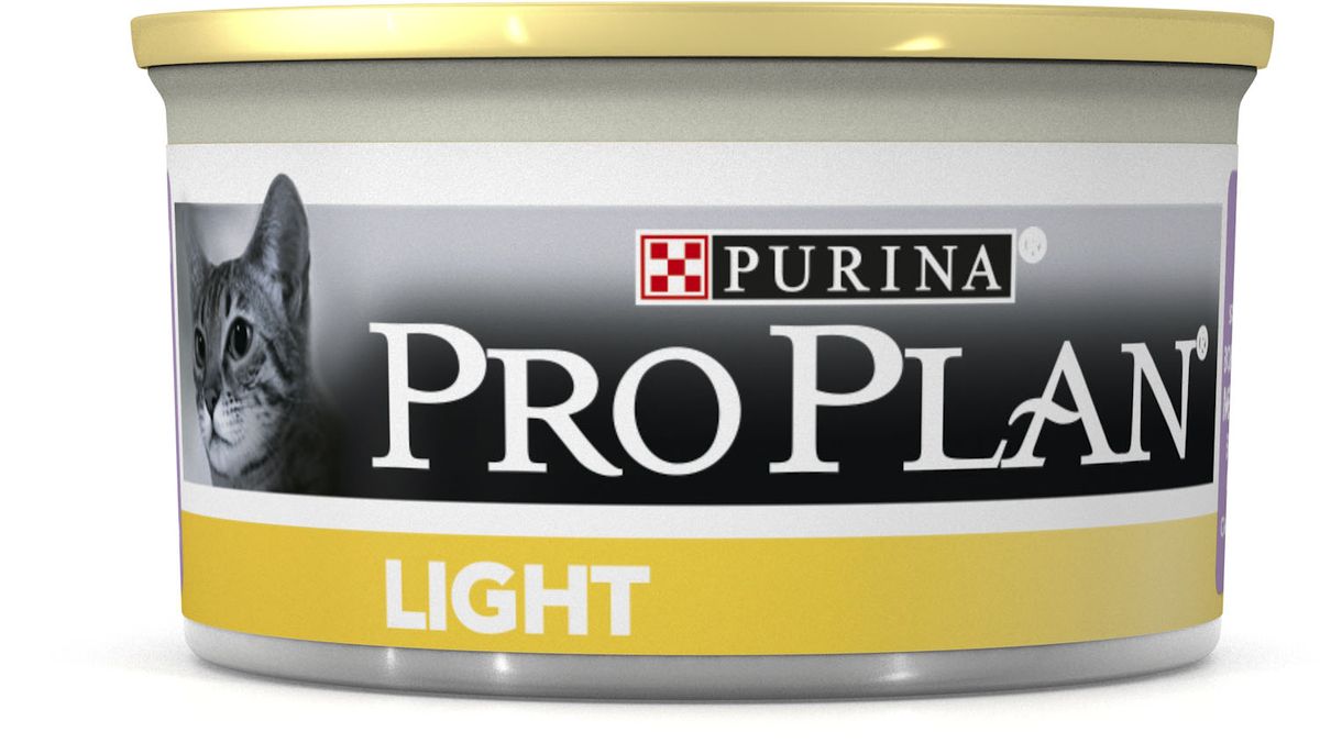 фото Консервы "Purina Pro Plan" для кошек с избыточным весом, с индейкой, 85 г х 24 шт