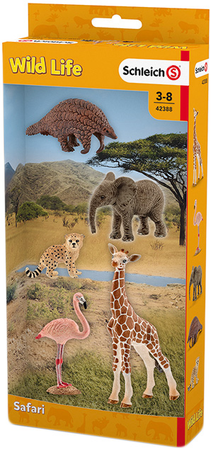 фото Schleich Набор фигурок Животные дикой природы