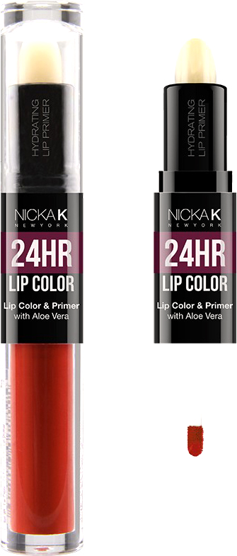 фото Nicka K NY 24HR Lip Color губная помада, 1,5 мл, оттенок CARNELIAN Nicka k new york