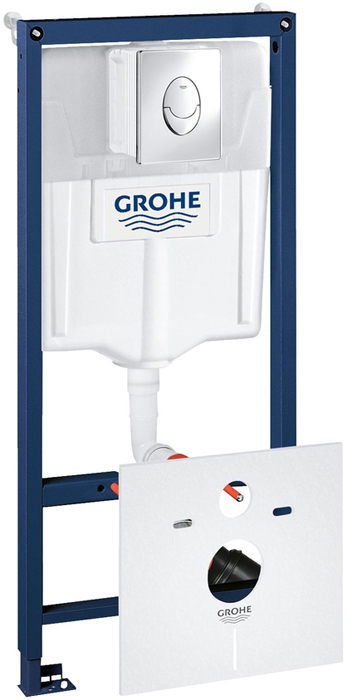 фото Инсталляция 4в1 GROHE "Rapid SL" с кнопкой смыва (38505000)