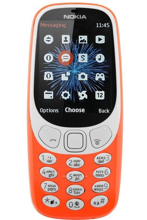 фото Мобильный телефон Nokia 3310 DS, красный