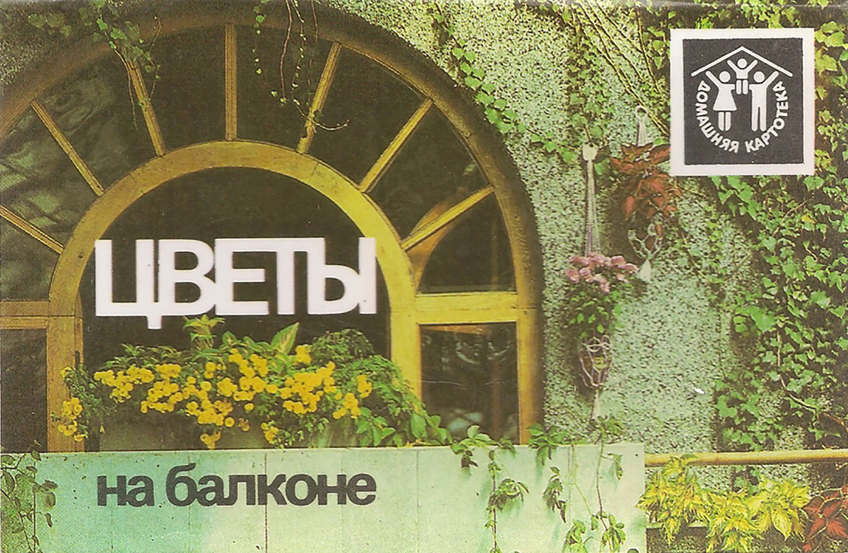 фото Цветы на балконе (набор из 12 открыток) Лениздат