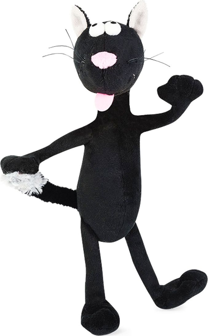 Гнутики Мягкая игрушка Котик-Черный Животик 22 см
