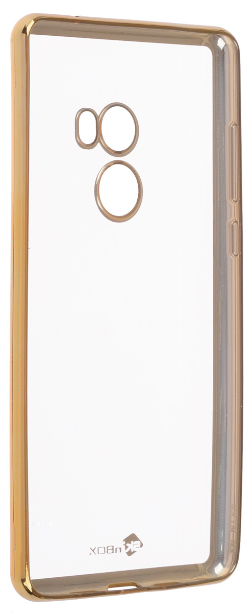 фото Skinbox Silicone Chrome Border 4People чехол для Xiaomi Mi Mix 2, Gold