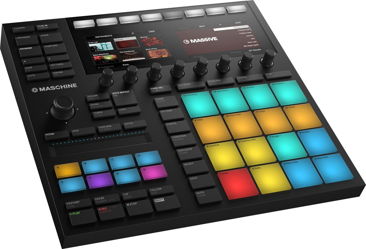 фото Native Instruments Maschine Mk3, Black MIDI-контроллер