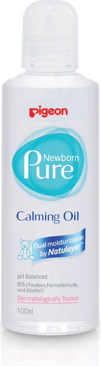 фото Pigeon Успокаивающее масло Newborn Pure Calming Oil 100 мл