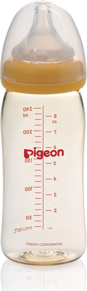 Pigeon Бутылочка для кормления Перистальтик Плюс 240 мл