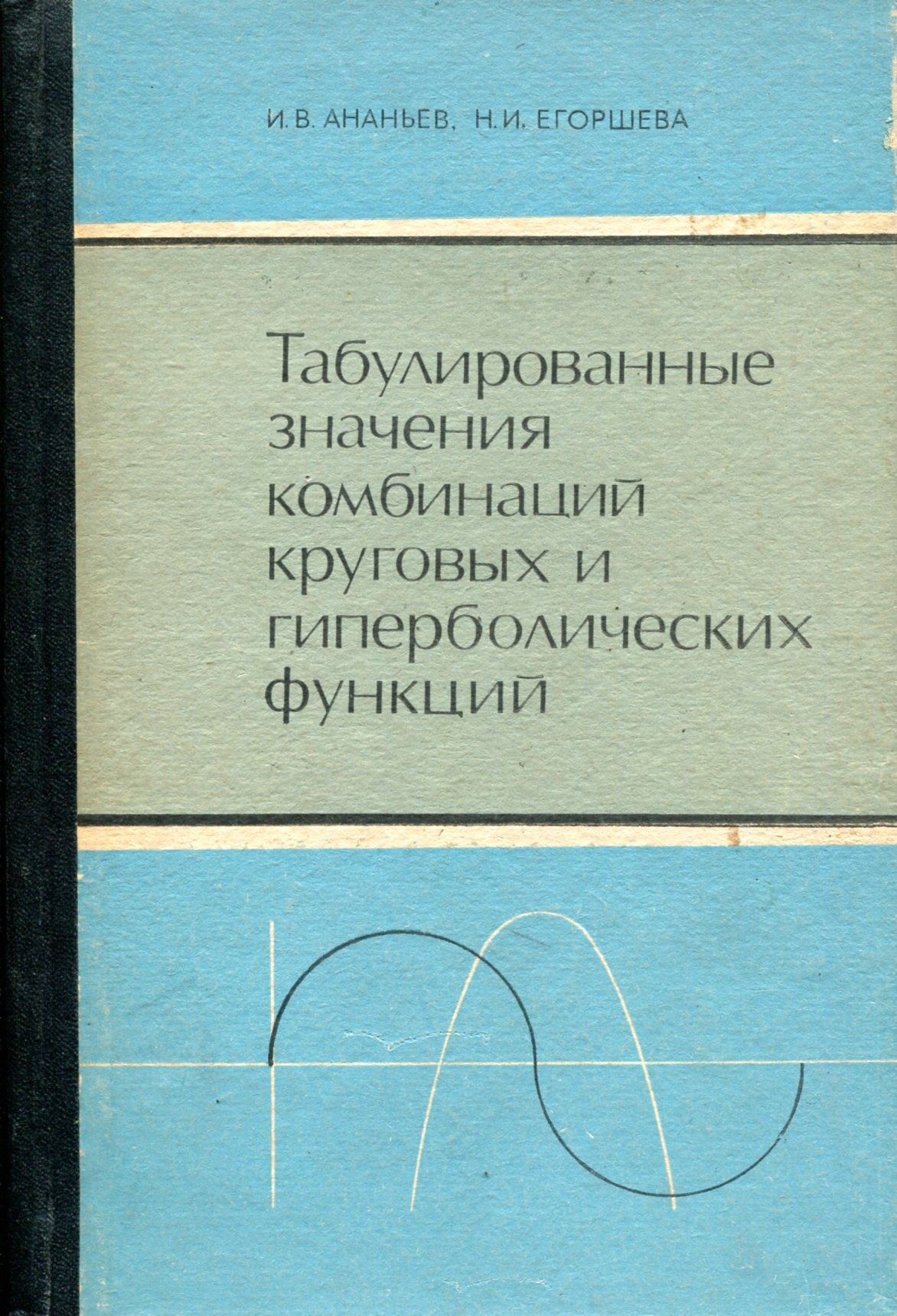 И.В. Ананьев, Н.И. Егоршева Табулированные значения комбинаций круговых и гиперболических функций И.В. Ананьев, Н.И. Егоршева Табулированные значения комбинаций круговых и гиперболических функций