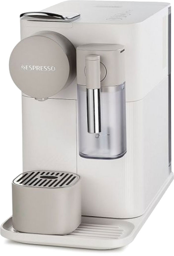 фото DeLonghi Nespresso Lattissima One EN500.W, White капсульная кофемашина