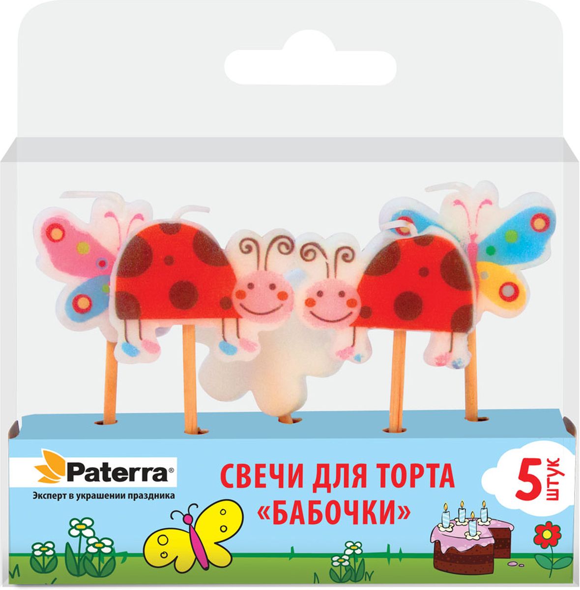 Свечи для торта праздничные paterra