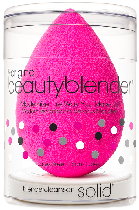 фото Beautyblender Спонж original и мини мыло для очистки Solid Blendercleanser