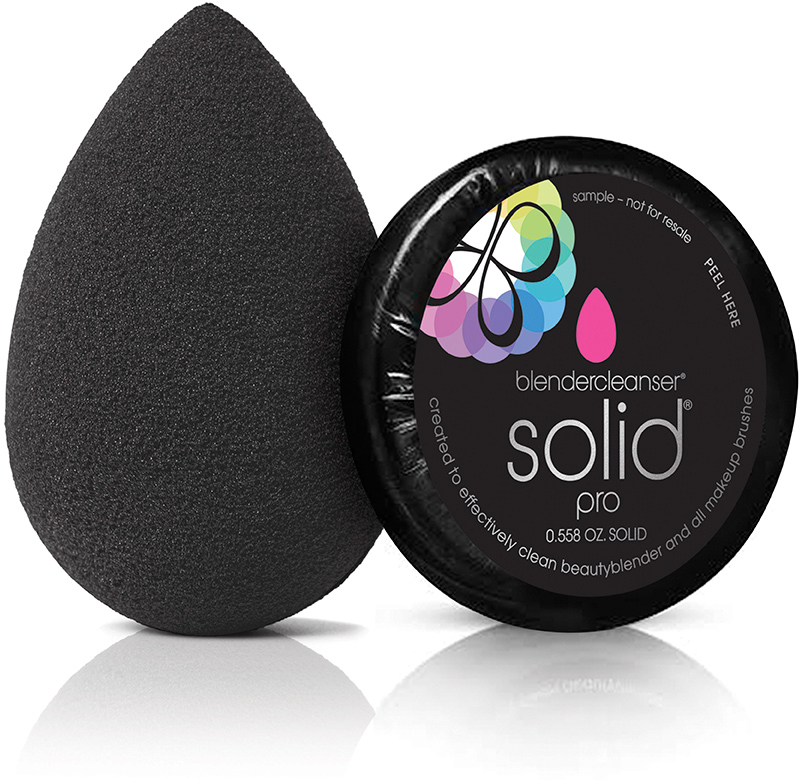 фото Beautyblender Спонж "Pro" и мини мыло для очистки "Pro Solid Blendercleanser"